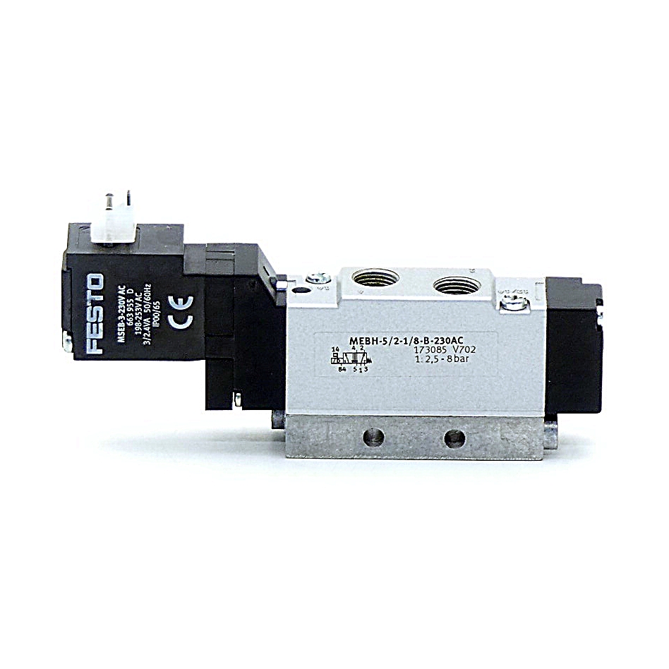 Maschinenteil24 FESTO Solenoid Valve MEBH 5 2 1 8 B 230AC Buy Online