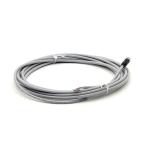 M8 female 0° A-cod. with cable 