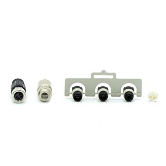 MOSA-M8-connector straight, 4-pole 