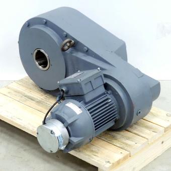 Shaft Mounted Geared Motor with brake 