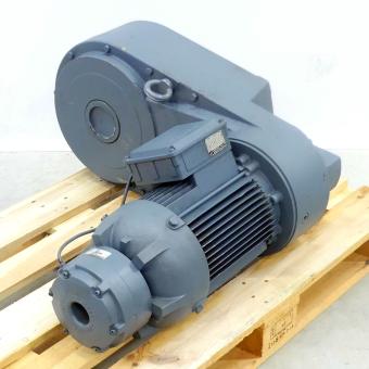 Shaft Mounted Geared Motor with brake 