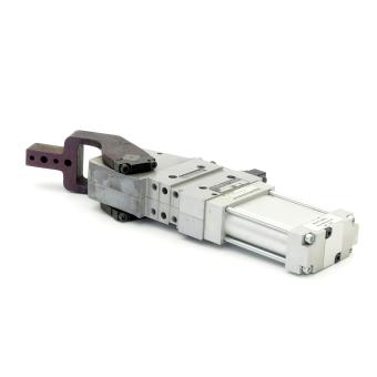 Pneumatic clamp 45° - 135 ° 