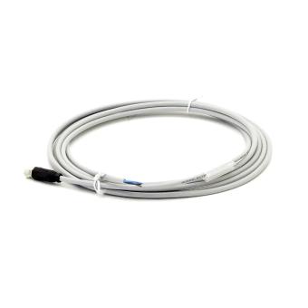 M8 female 0° A-cod. with cable 