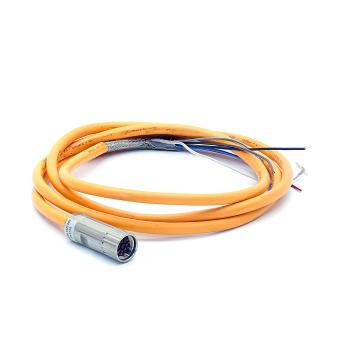 AC servo motor cable 4x1,5mm²+2x1,0mm² 3m 