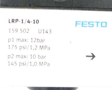 precision pressure regulator LRP-1/4-10 