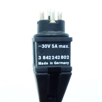 Cable with plug Connector 30 V 5 A 