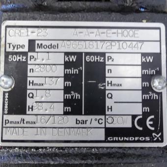 Centrifugal Pump CRE1-23 A-A-A-E-HQQE 