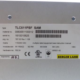 Twin Line step motor control IP54 TLC511PSF RS422/RM/SAM/CAN/HBC 