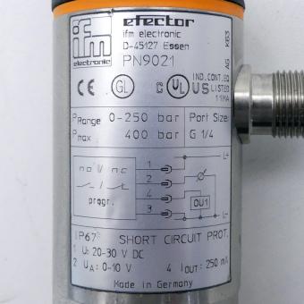 Pressure sensor with display 