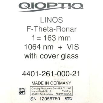 LINOS F-Theta-Ronar Objektiv 