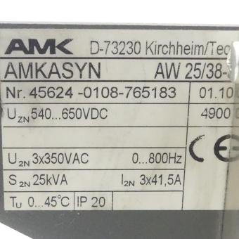 Wechselrichter AMKASYN AW 25/38-3 (Version 01.10) 