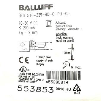 Inductive Proximity Switch BES01EL 