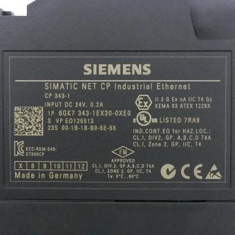 Simatic Net S7 Communication Processor CP 343-1 