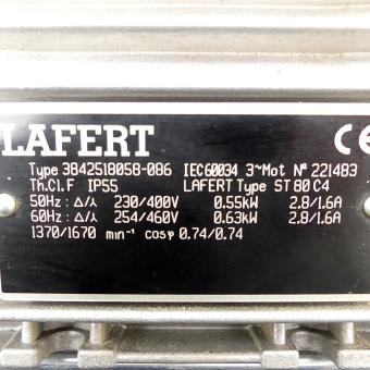 Three-phase motor IEC 60034 