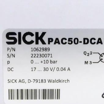 Pressure sensor PAC50-DCA 