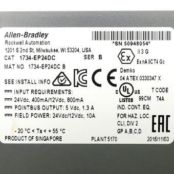 POINT I/O Extension power module 