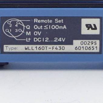 Lichtschranke für Lichtleiter WLL160T-F430 