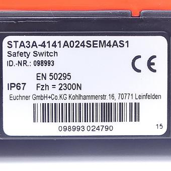 Safety Switch STA3A-4141A024SEM4AS1 