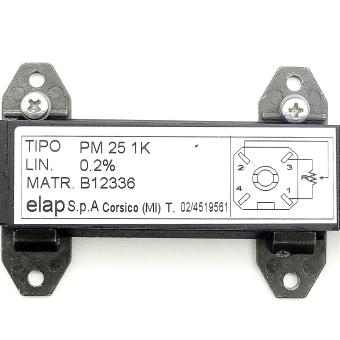 Linear Potentiometer PM 25 1K 