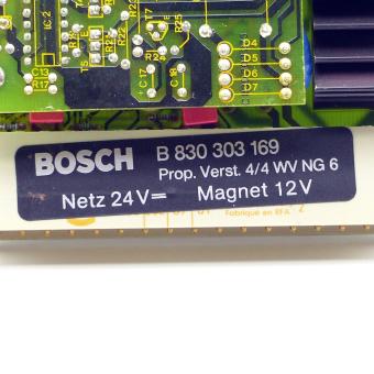 Proportional amplifier Circuit Board 4/4 WV NG 6 