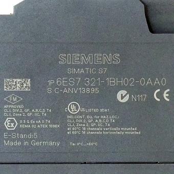 SIMATIC S7-300 Digital input SM 321 