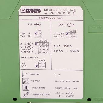 Thermocouple measuring Transducer 