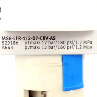 Filter regulator MS6-LFR-1/2-D7-CRV-AS 