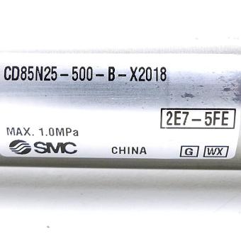 Round cylinder CD85N25-500-B-X2018 