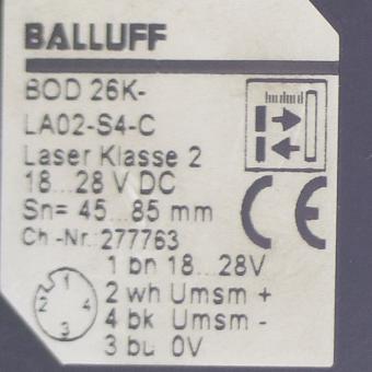 Lichttaster BOD 26K-LA02-S4-C 