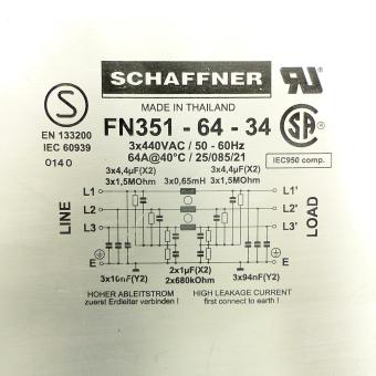 Universal 3-phase EMC Filter 