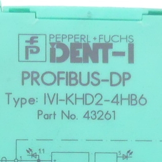 Profibus-DP IVI-KHD2-4HB6 