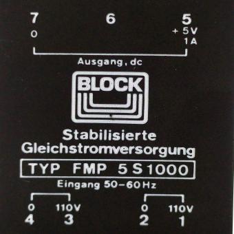 Stabilisierte Gleichstromversorgung 