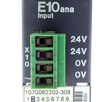 E10ana Input 