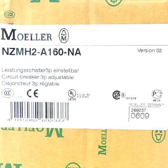 Circuit breaker NZMH2-A160-NA 