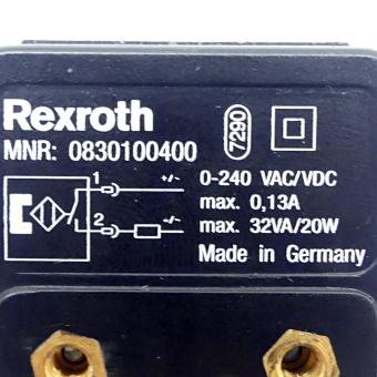 Sensor with reed contact 