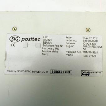 Twin Line Schrittmotorsteuerung IP54 TLC511PSF -/RM/-/CAN/HBC 