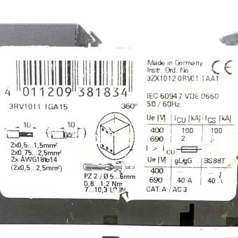 Motor protection switch SIRIUS 3R 