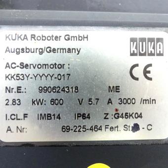 Servo motor KK53Y-YYYY-017 