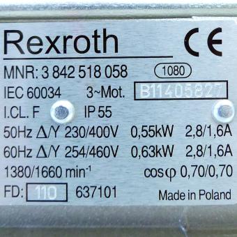 Three phase motor IEC 60034 