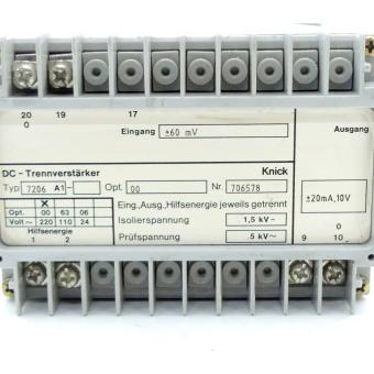 Isolation amplifier 7206 