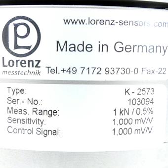 Force sensor K-2573 