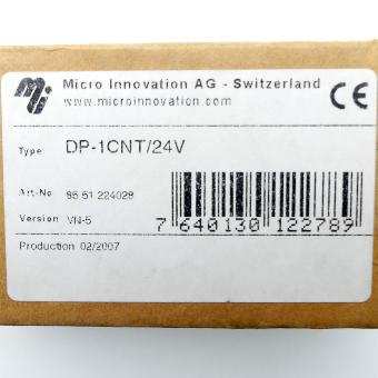 Input module DP-1CNT/24V 