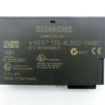 Electronics module 6ES7 135-4LB02-0AB0 