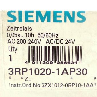 Zeitrelais 3RP1020-1AP30 