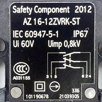 Safety switch AZ 16-12ZVRK-ST 