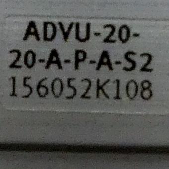 Pneumatic cylinder ADVU-20-20-A-P-A-S2 