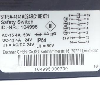 Safety Switch STP3A-4141A024RC18EXT1 