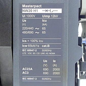 Basic switch MasterPact NW 2000A 