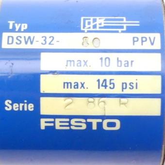 Round cylinder DSW-32-80-PPV-AB 