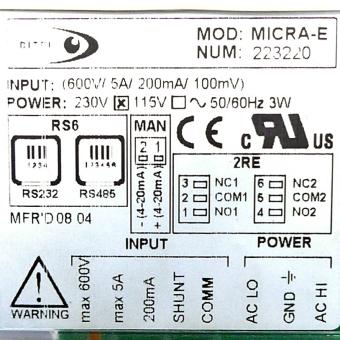 Digital panel meter MICRA-E 